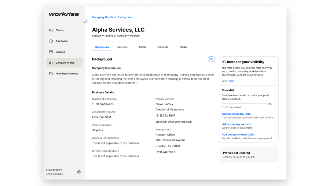 Hi-fi screen — areas of operation